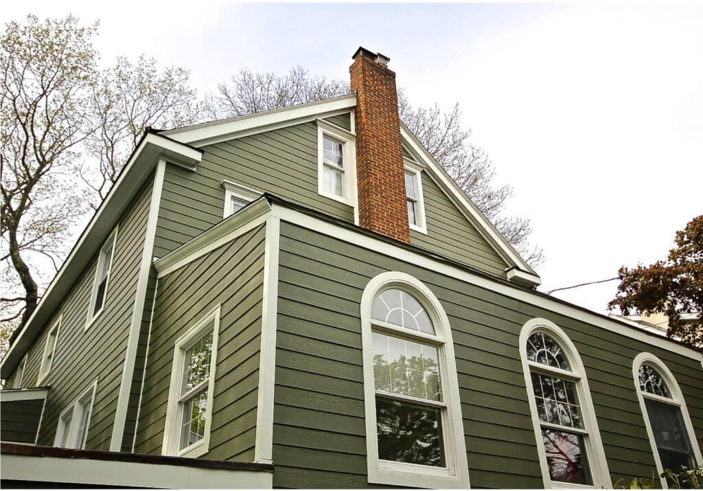 Mountain Sage Siding Home by James Hardie siding contractors