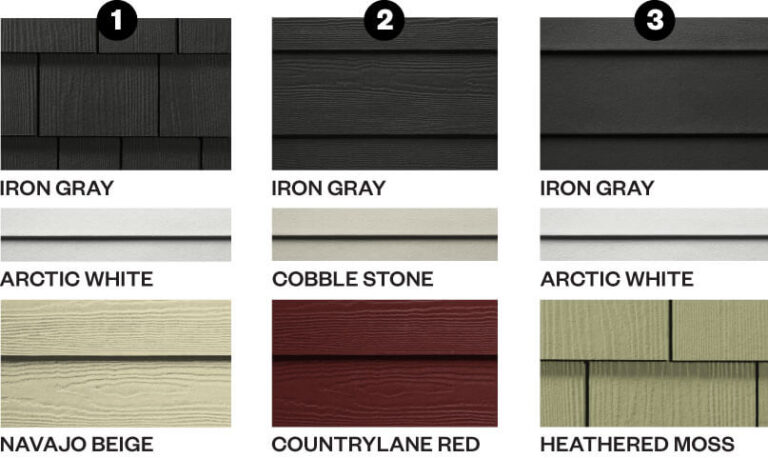 Hardie Board Colours Trend 2025 - Bears Valley Roofing & Exteriors