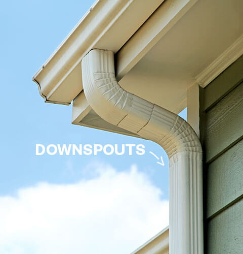 Downspouts repair and install in Calgary