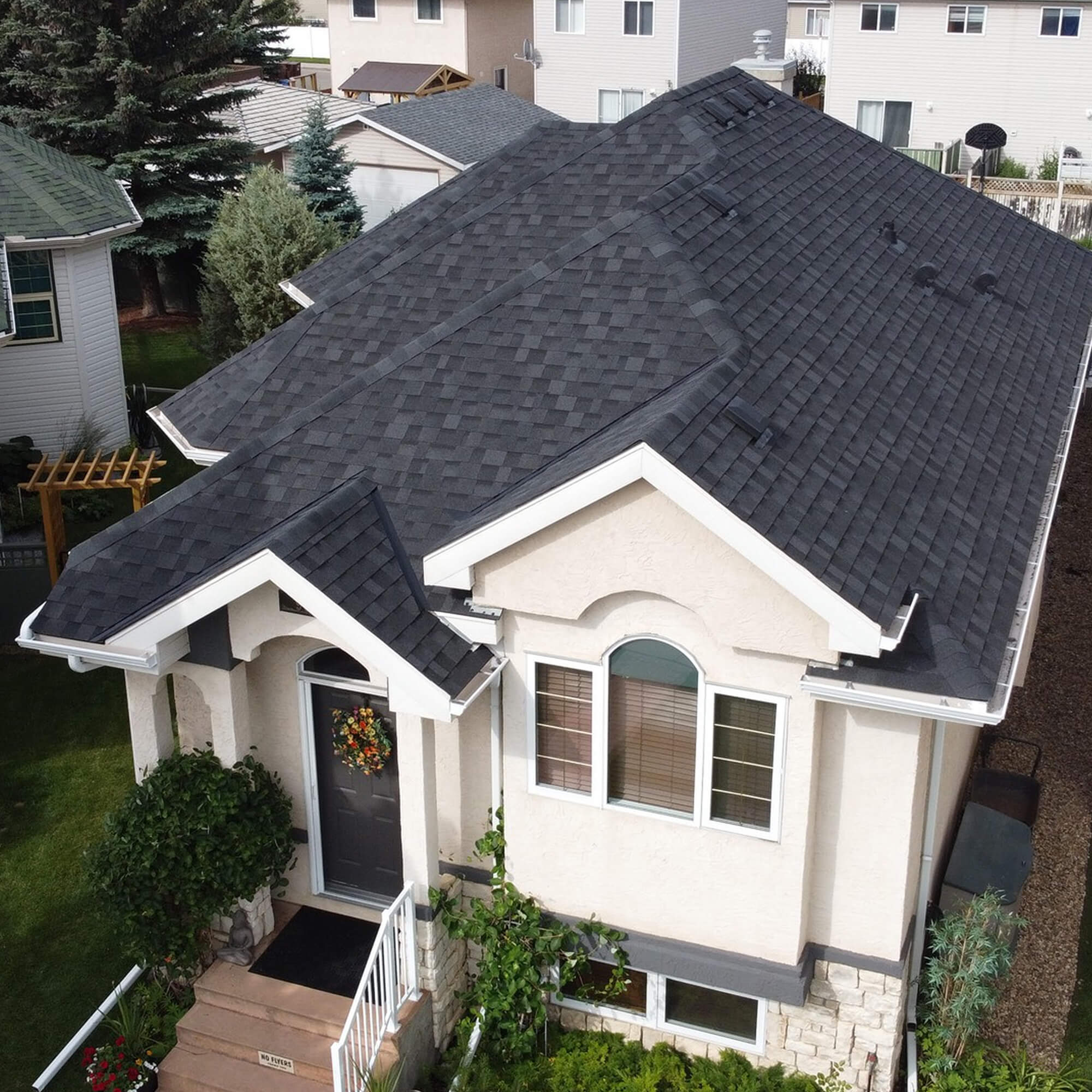 Roofing Calgary Roof Replacement on a home