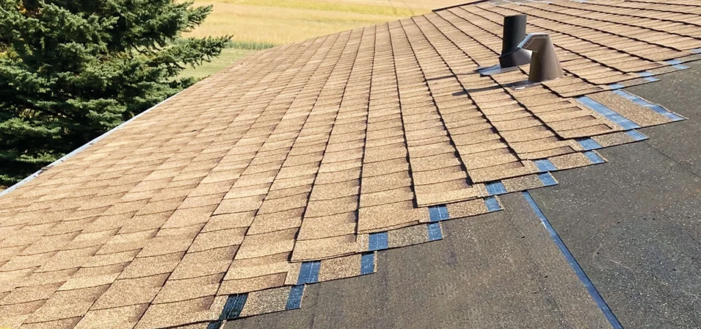 Installing new roof