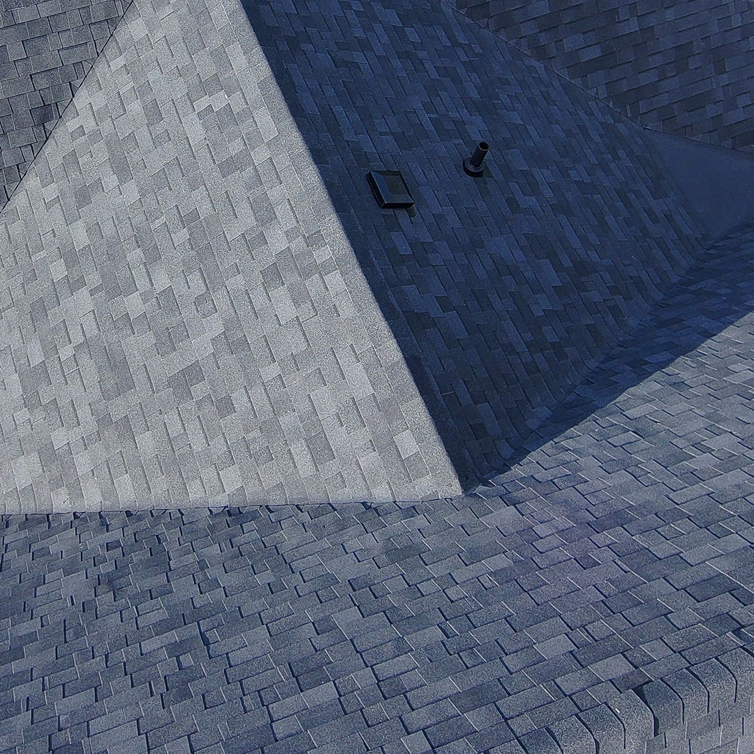 Asphalt shingle roof installation example for luxury homes in Lower Mount Royal Calgary