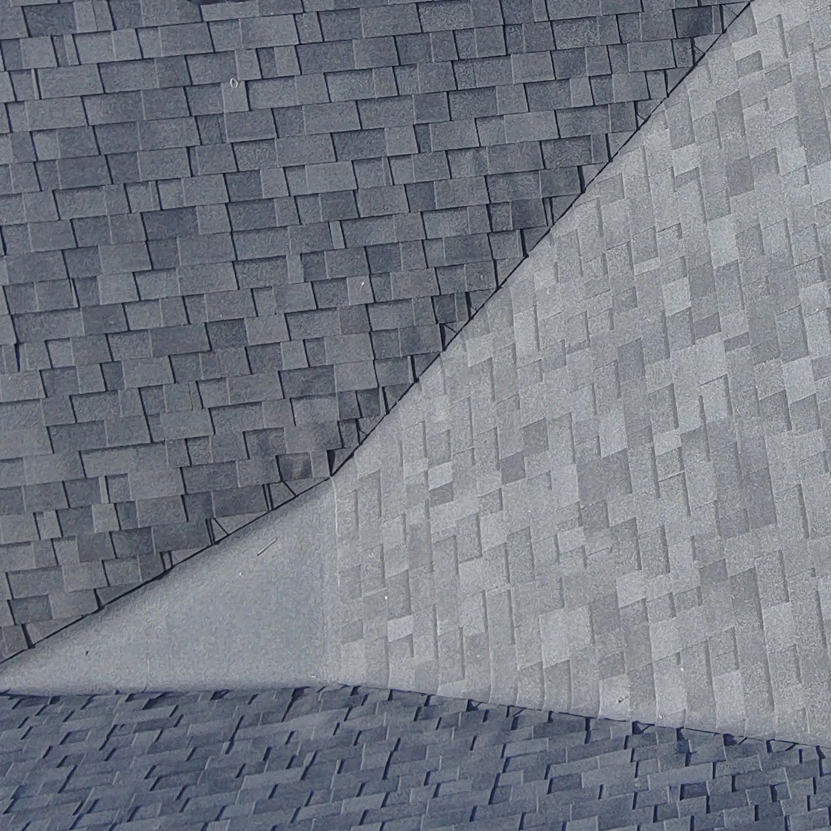 After roof replacement — new asphalt shingle installation on luxury home in Lower Mount Royal Calgary