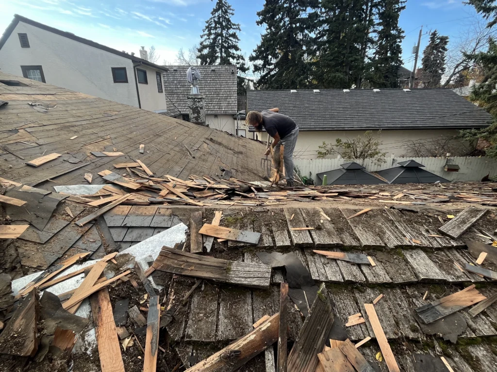 cedar shake roof replacement