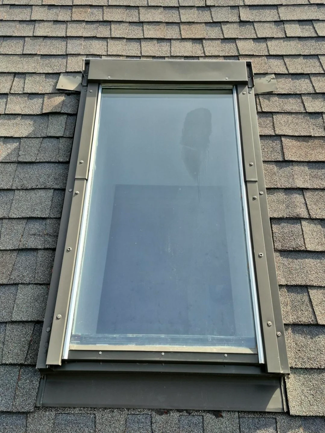 The existing skylight we assessed, Fairmont Hot Springs, BC
