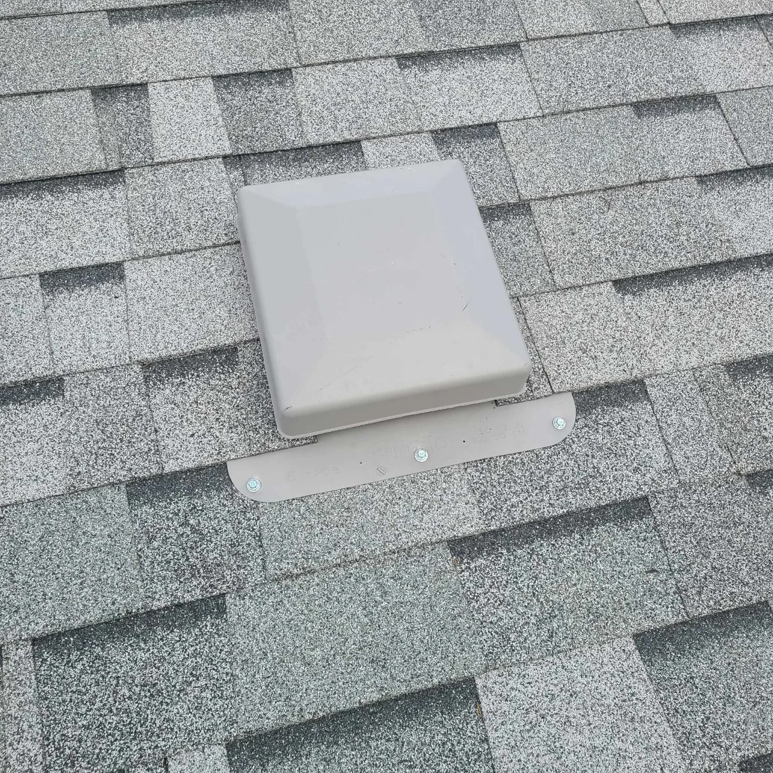 A new roof vent on a commercial building, High River