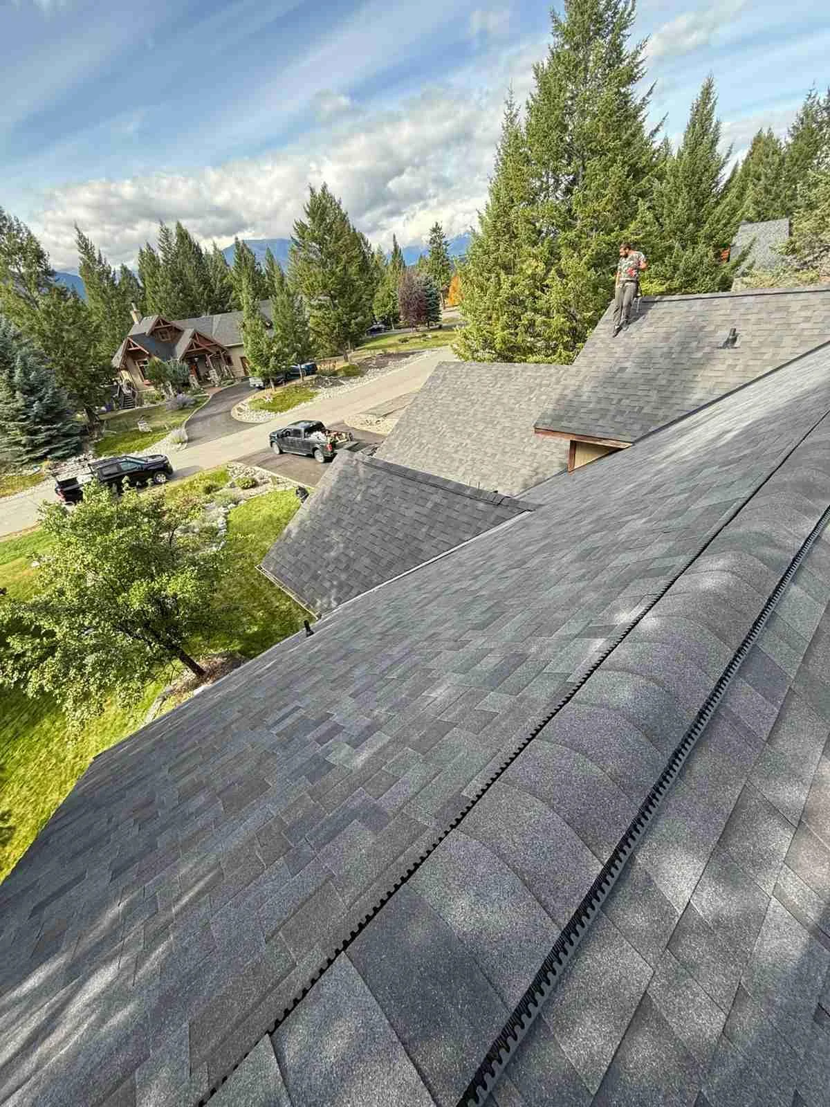 A finished hip in Malarkey Legacy, Invermere, BC